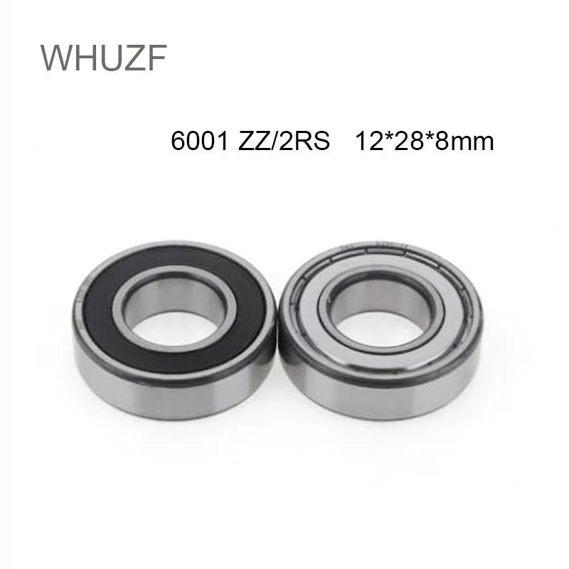WHUZF  Ȩ  , 6001 6001ZZ 6001RS 6001-2RS, 12x28x8mm, 2 , 4 ,  